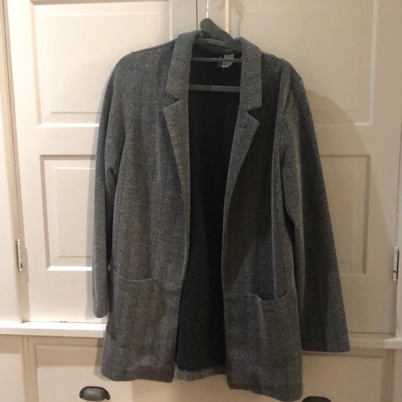 H&M herringbone blazer